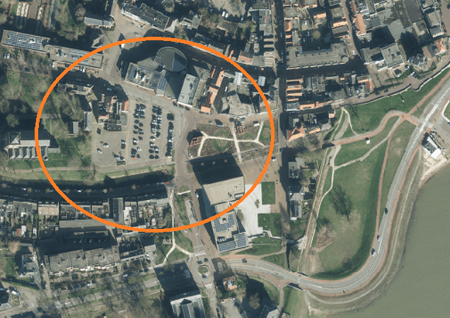Locatie Bleekveld luchtfoto
