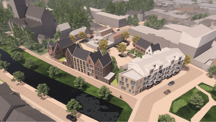 impressie woningen bleekveld